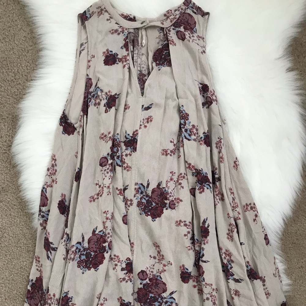 Free People Floral Tunic